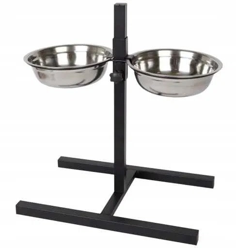 Купички с поставка за куче и коте