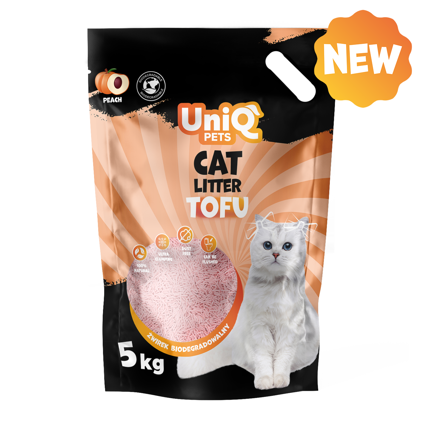 UNIQ PETS TOFU 5кг 12л