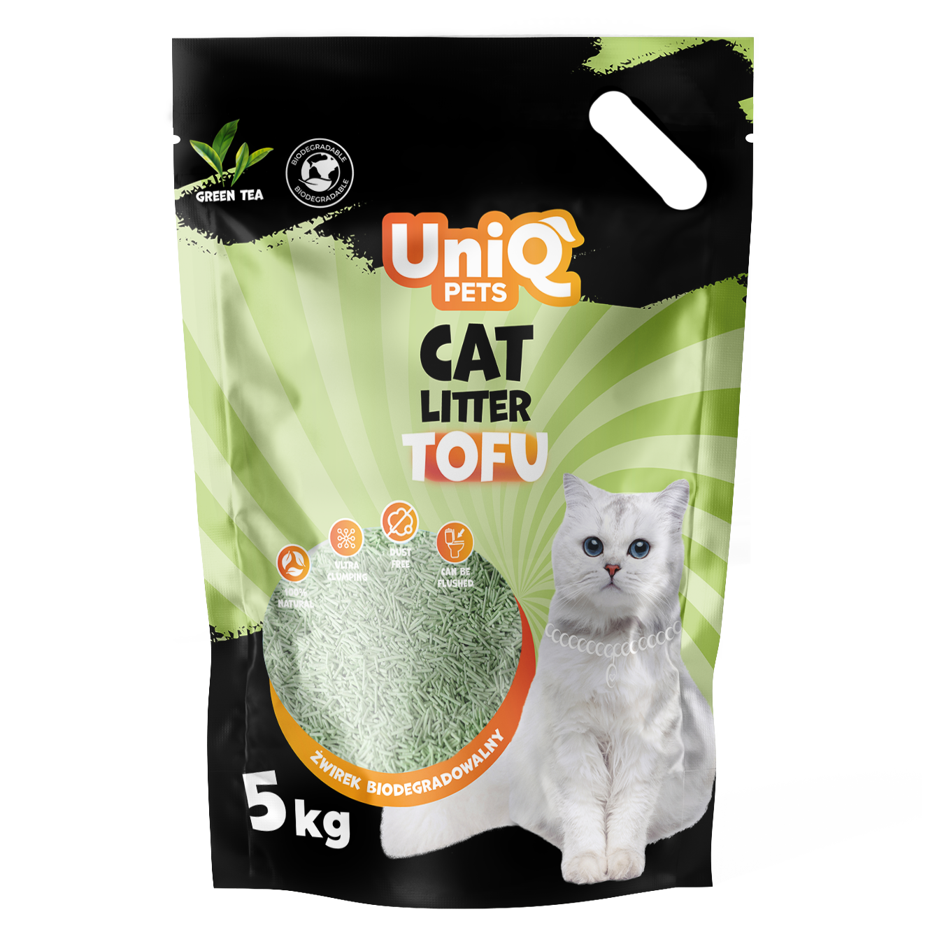 UNIQ PETS TOFU 5кг 12л