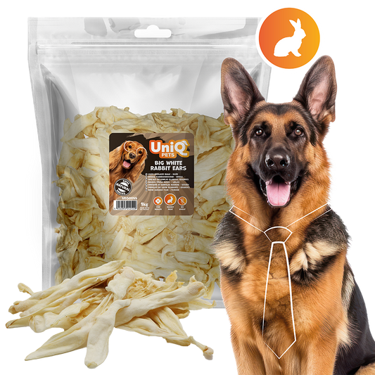 UNIQ PETS големи бели заешки уши