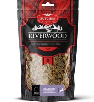 RIVERWOOD 140143 dried treats deer meat bites 150g