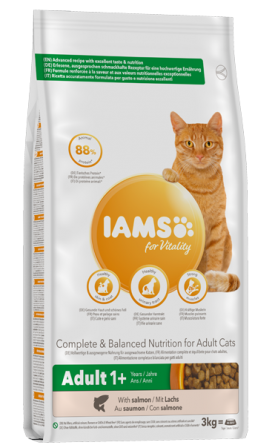 IAMS CAT NEW SALMON 800 g