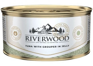 RIVERWOOD 248505 Риба тон с групер в желе 85 гр