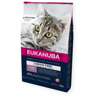 EUKANUBA CAT SALMON GRAIN FREE KITTEN