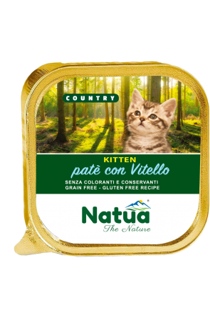 Natua бебе коте пастет Телешко 100 гр