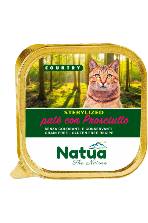 Natua кастрирани котки пастет Прошуто 100 гр