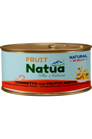 Natua котка Риба тон и плодов микс в желе 85 гр