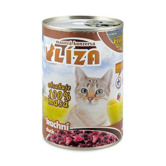 LIZA консерва за коте с патица 400гр