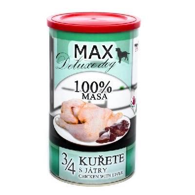 MAX Deluxe dog 100% месо 1200гр.