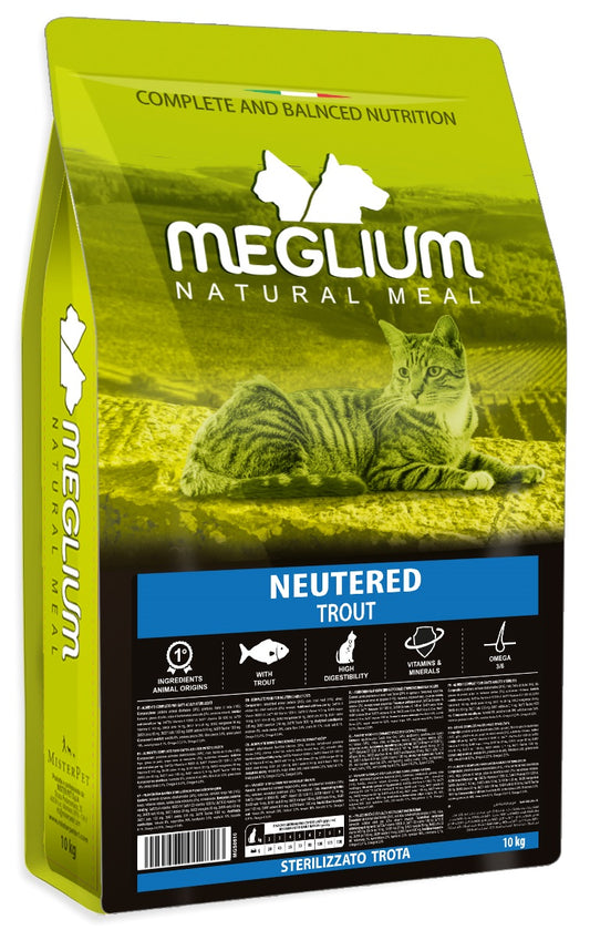 Meglium Cat Adult Neutered Trout