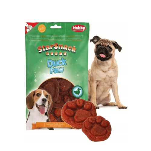 NOBBY лакомство StarSnack Duck Paw 130гр