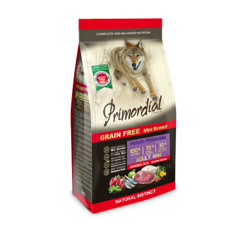 Primordial Mini Adult Sardine & Duck 6кг