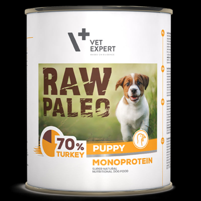 Raw Paleo Puppy Turkey - Canned turkey puppies 400 g.