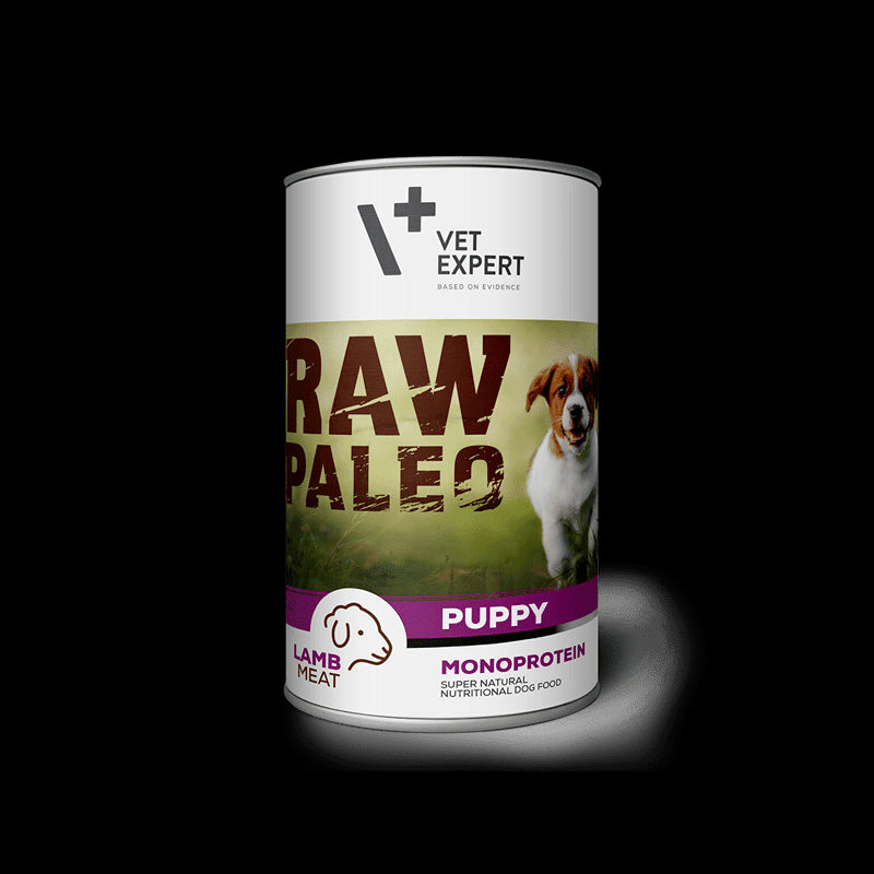 Raw Paleo Puppy Lamb – Консерва за кученца агнешко 400 гр.