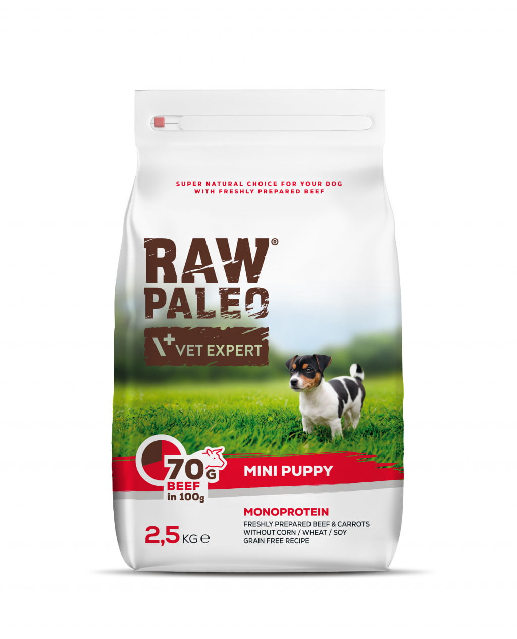 Raw Paleo Puppy Mini Beef