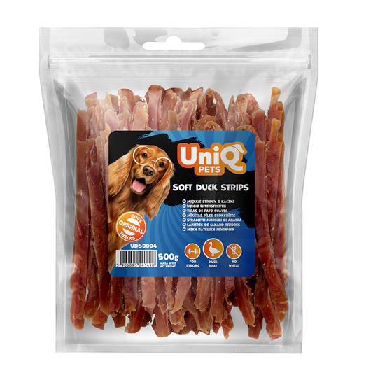 UNIQ PETS меки патешки ленти 500 гр