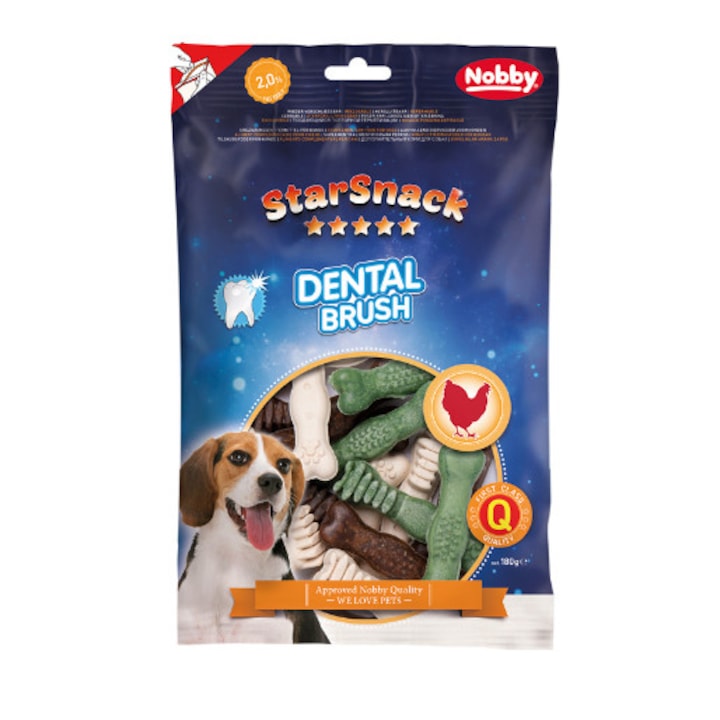 NOBBY лакомствоStarSnack Dental Brush 180гр