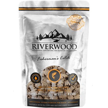 RIVERWOOD 140001 crispy treats salmon and white fish 200g