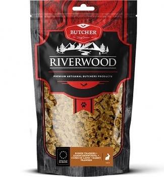 RIVERWOOD сушени лакомства заешко месо хапки 150гр