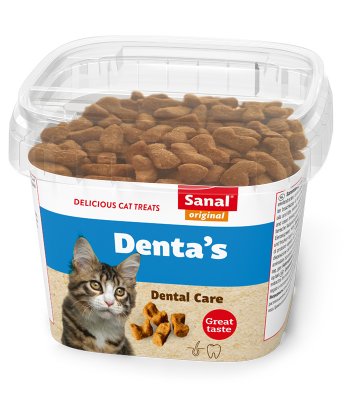 SANAL хапки за здрави зъби и венци за котки 75гр