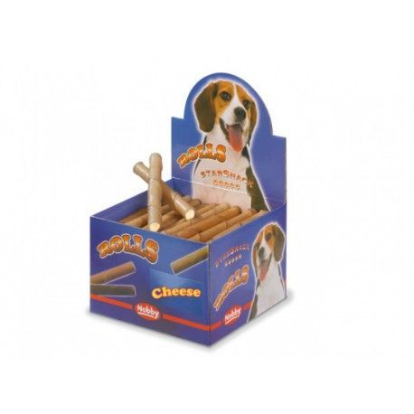 NOBBY лакомство StarSnack RollsCheese 12-13см/25гр/50бр