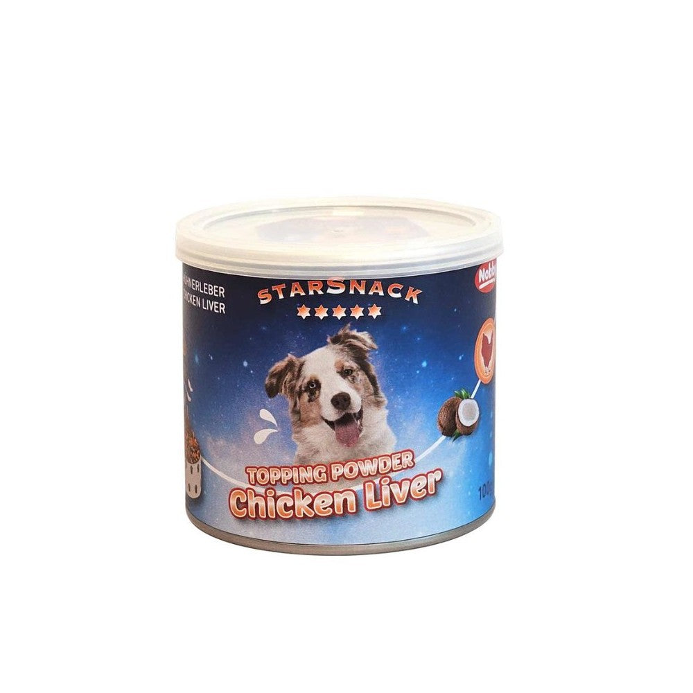 NOBBY топинг пудра за кучета с пилешки дробчета