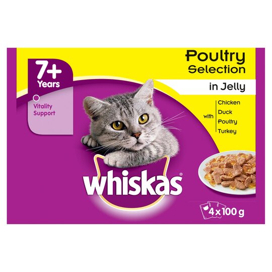 Whiskas Селекция птиче месо в желе 4х100 гр.