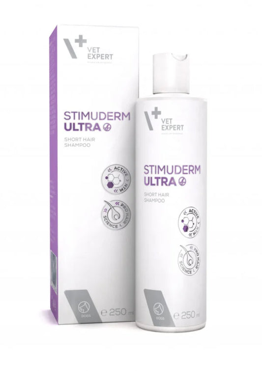 Vet Expert Stimuderm Ultra Short Hair dog - шампоан за кълсокосмести кучета 250 мл.