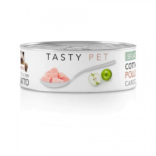 TASTY PET консерва за котка с пиле и ябълка 70гр
