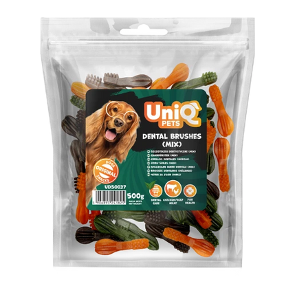 UNIQ PETS дентални четки (микс) 500 гр