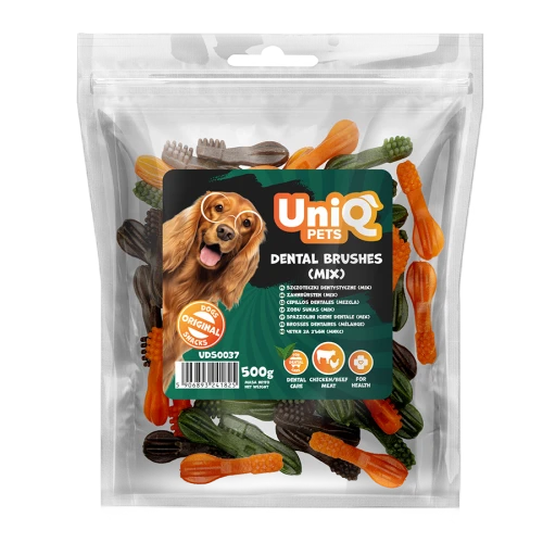 UNIQ PETS дентални четки (микс) 500 гр