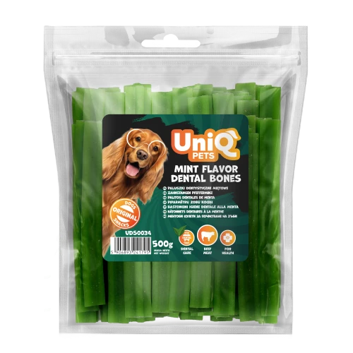 UNIQ PETS ментови дентални пръчици зелени 500 гр