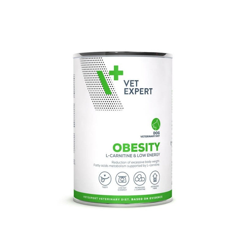 VET EXPERT OBESITY DOG мокра ветеринарна храна за кучета 0.4кг